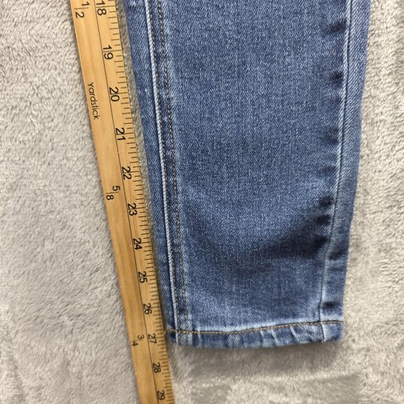 Vervet Jeans Womens 26 Skinny High Rise Stretch Denim Distressed VT1007 Flaw - Picture 8 of 10